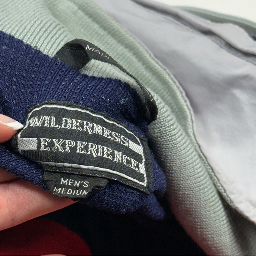 Wilderness Experience Vintage Gore Tex Ski Jacket Colorblock Mens Medium - Picture 7 of 15